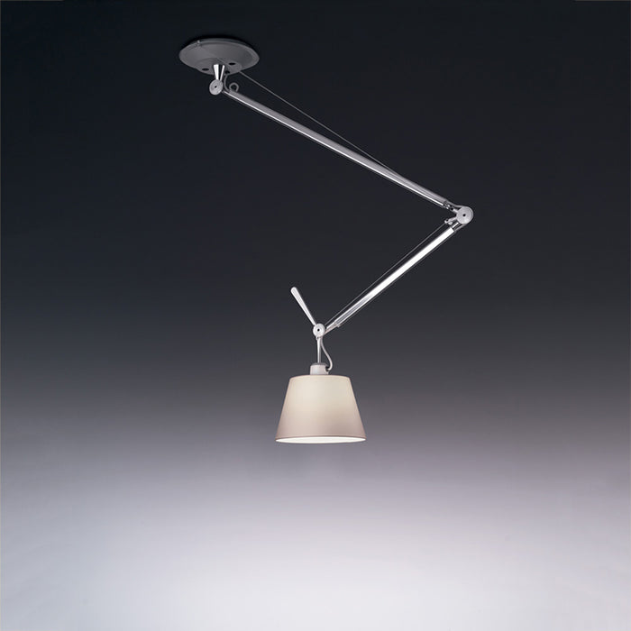 Artemide Tolomeo 10" Off-Center Shade Suspension Light