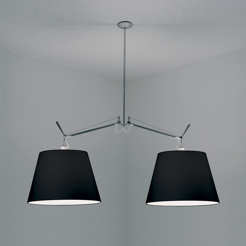 Artemide Tolomeo 17" Double Shade Suspension Light