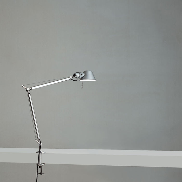 Artemide Tolomeo Mini Table Lamp with Clamp