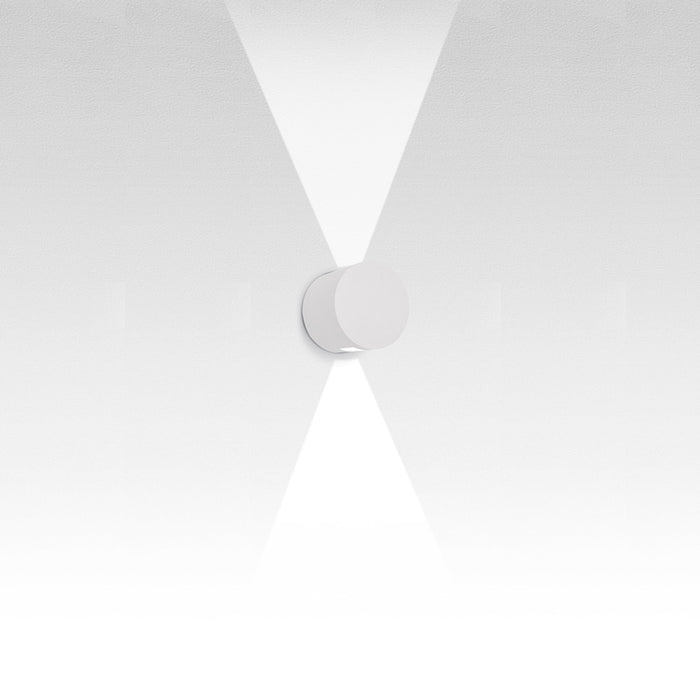 Artemide Effetto Round 2 Large Beam LED Outdoor Wall Light