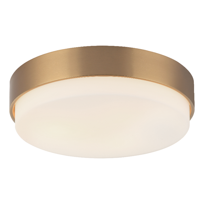 Matteo M13203 Quintz 3-lt 15" LED Flush Mount