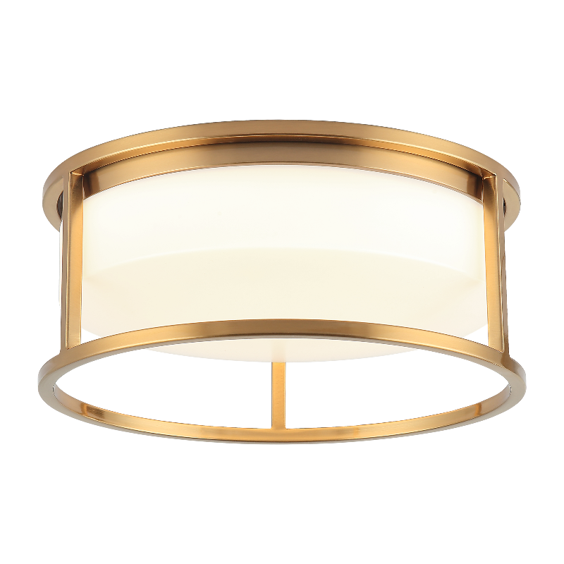 Matteo M15002 Framerton 2-lt 12" LED Flush Mount
