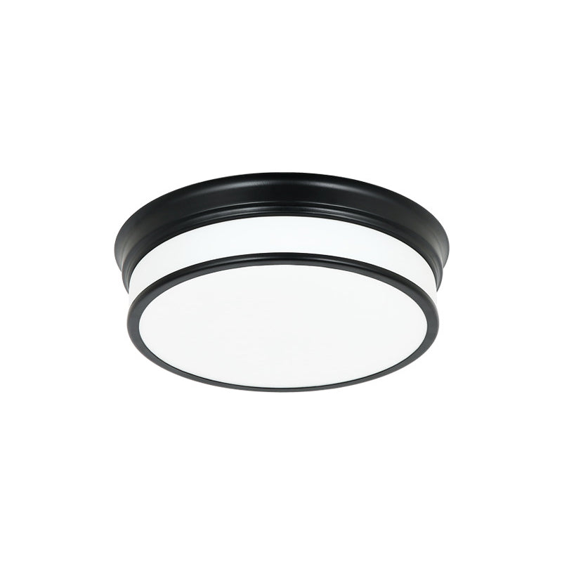 Matteo M15402 Navo 1-lt 14" LED Flush Mount