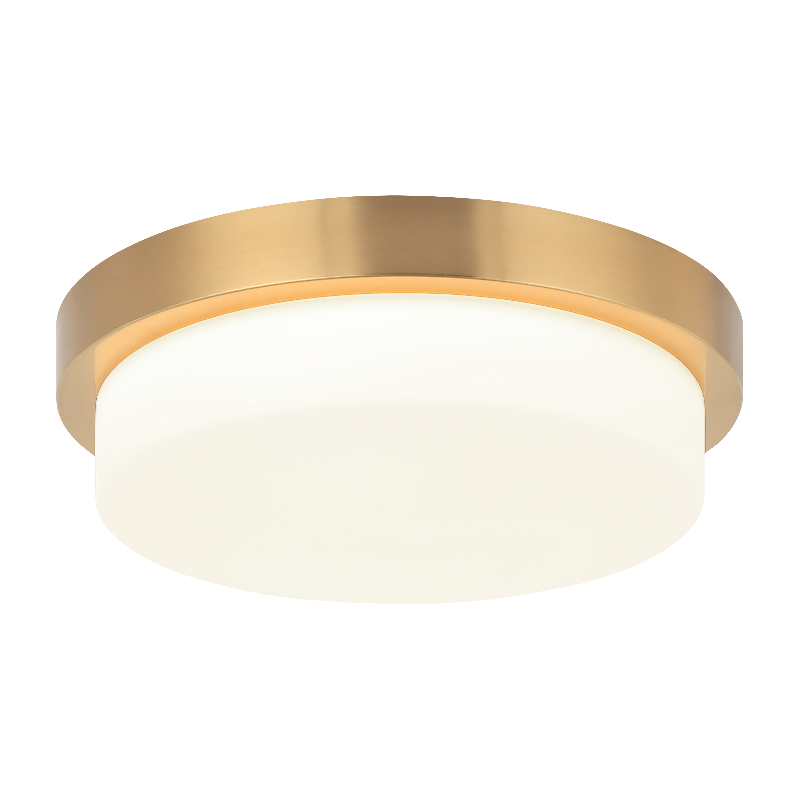 Matteo M15901 Durham 1-lt 13" LED Flush Mount