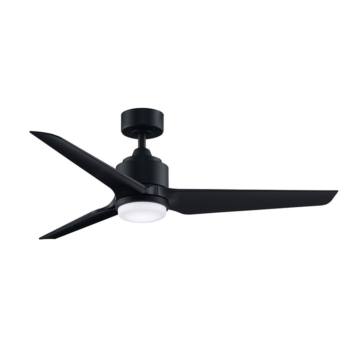 Fanimation MAD8514 TriAire 52" Indoor/Outdoor Ceiling Fan with LED Light Kit - Black