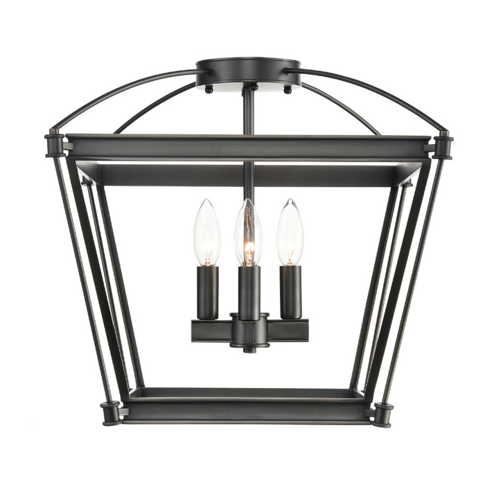 Alora SF312204 Manor 4-lt 17" Semi-Flush