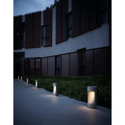 Bover Moai B/35 1-lt 14" Tall LED Outdoor Bollard