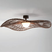 Bover Mediterrània PF/105 1-lt 41" LED Outdoor Semi-Flushmount, 0-10V