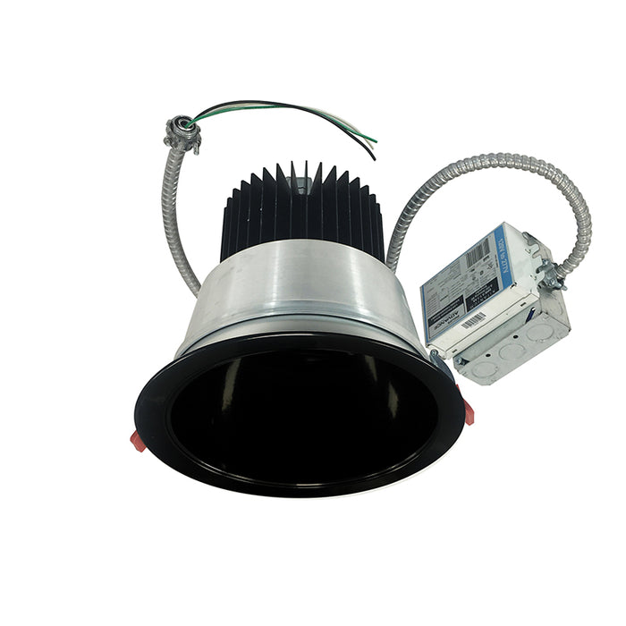Nora NCR2-8145 8" LED Sapphire II Retrofit Open Reflector, 60W, Self Flanged, 120V Input; Triac/ELV/0-10V dimming