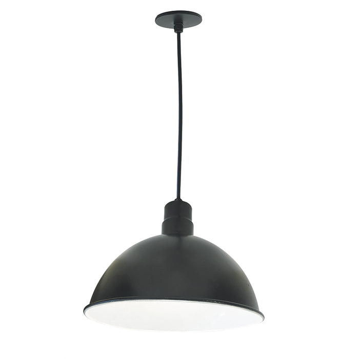 Nora NRLM-16C38 16" LED RLM Shade with 96" Pendant Cord, 3800 Lumens