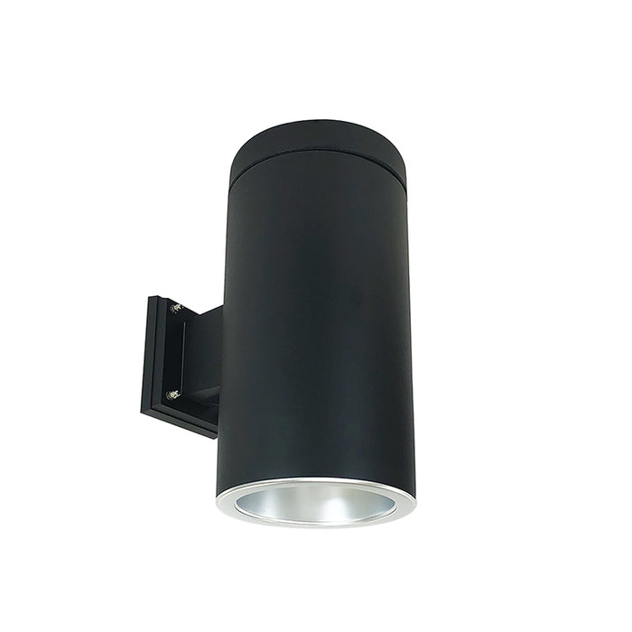 NORA NYLS2-6W 6" High Performance Sapphire II 30W LED Cylinder Wall Mount, 120V Triac/ELV, Flood Beam Spread