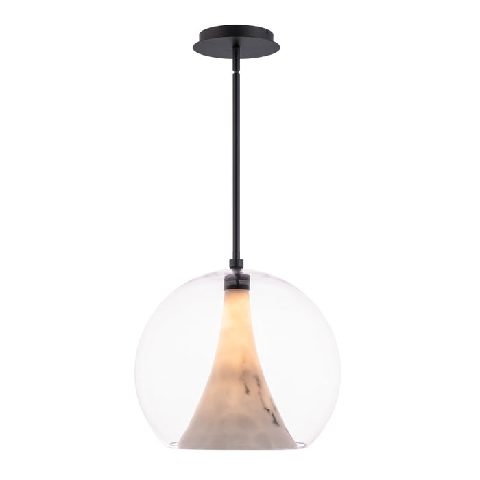 dweLED PD-25314 Chantilly 1-lt 14" LED Pendant