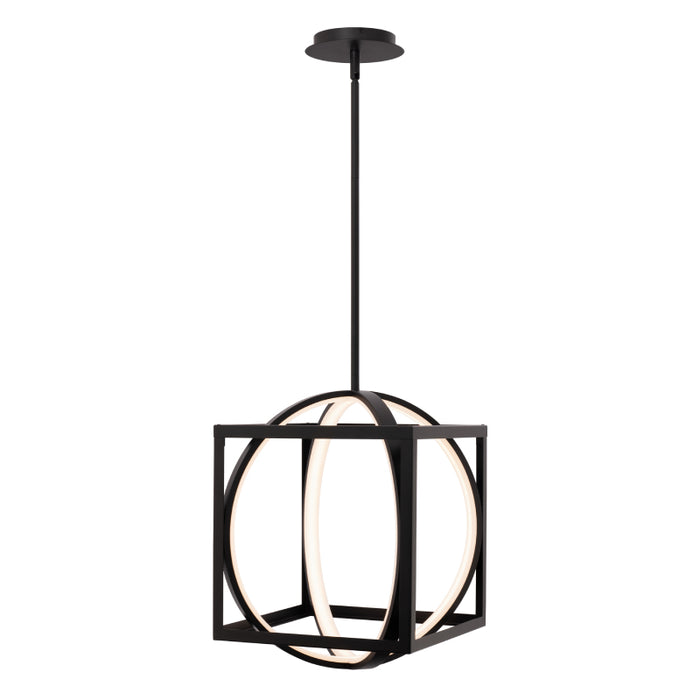 dweLED PD-57317 Geometrix 1-lt 17" Tall LED Pendant