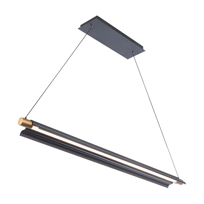 dweLED PD-65244 Pavilion 1-lt 44" LED Linear Pendant