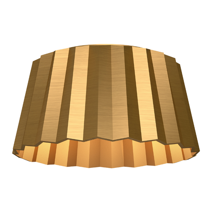Alora Mood FM528514 Plisse 2-lt 14" Flush Mount