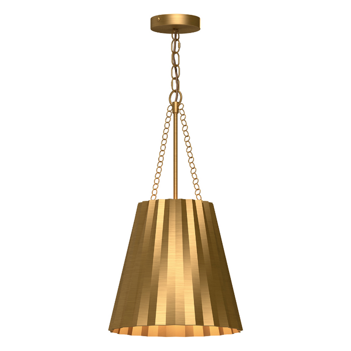 Alora Mood PD528012 Plisse 1-lt 12" Pendant