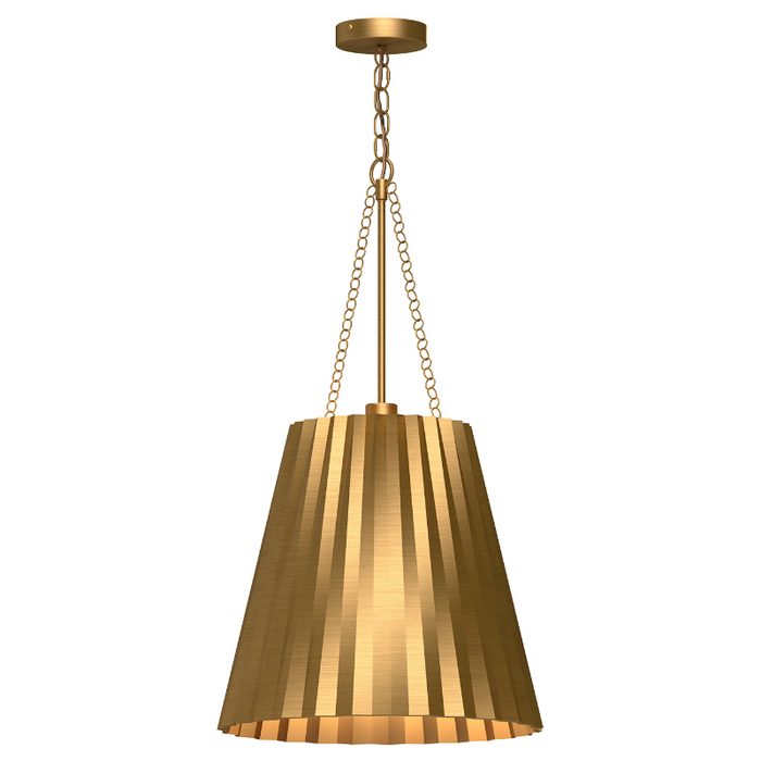 Alora Mood PD528116 Plisse 1-lt 16" Pendant