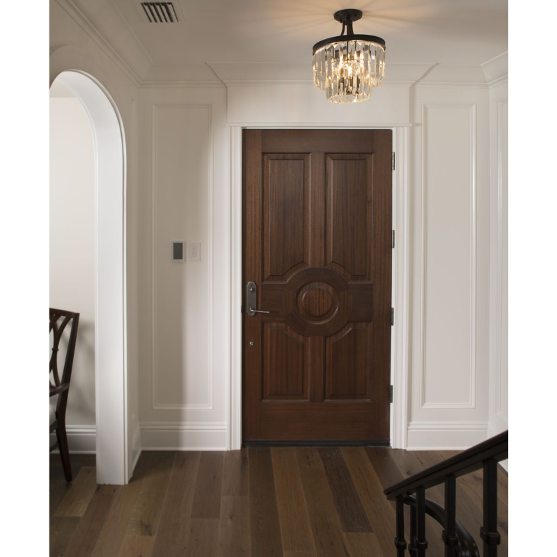 Progress P2326 Glimmer 3-lt 16" Convertible Semi-Flush