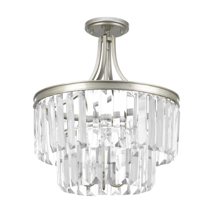Progress P2326 Glimmer 3-lt 16" Convertible Semi-Flush