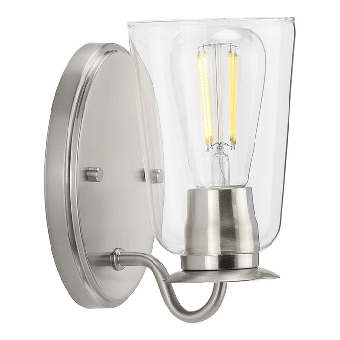 Progress P300261 Durrell 1-lt 8" Tall Bath Vanity Light