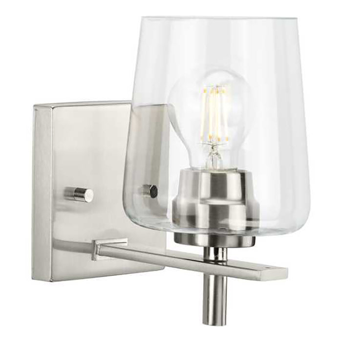 Progress P300360 Calais 1-lt 9" Tall Bath Vanity Light