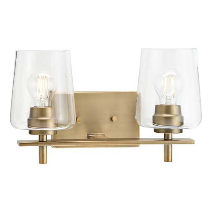 Progress P300361 Calais 2-lt 15" Bath Vanity Light