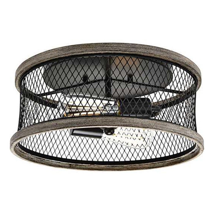 Progress P350154 Austelle 2-lt 14" Flush Mount
