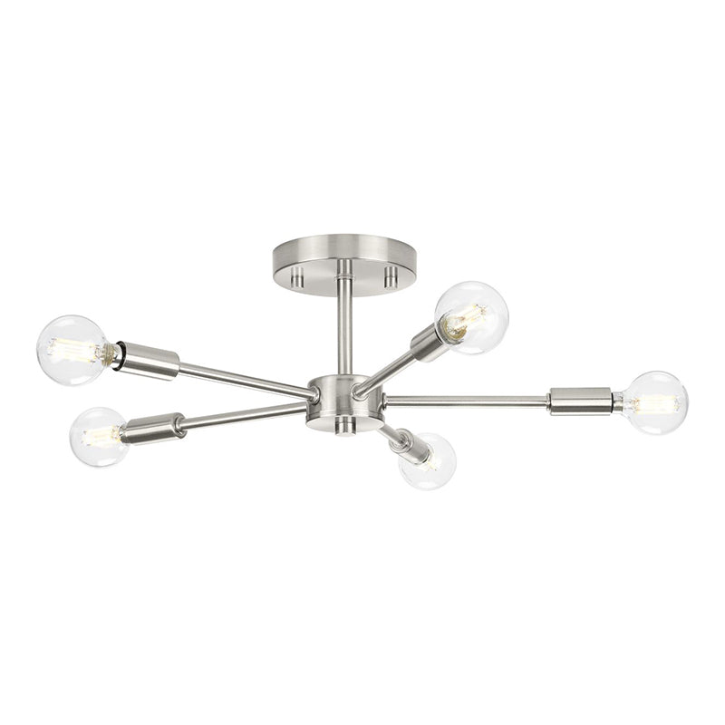 Progress P350219 Delayne 5-lt 16" Semi-Flush Mount