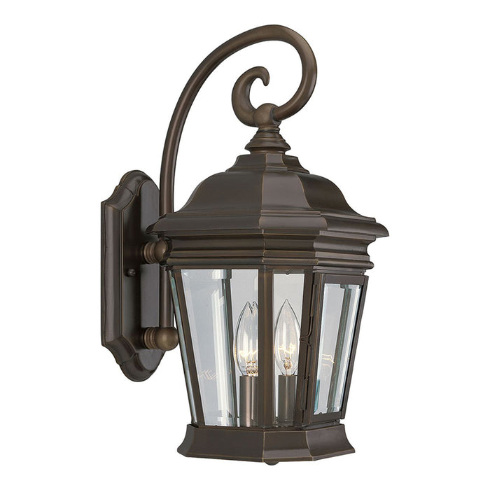Progress P5671 Crawford 2-lt 17" Tall Outdoor Wall Lantern