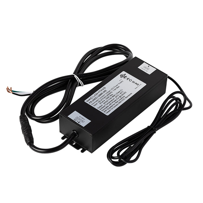 WAC PS-24DC-U96R-WE 96W 120-277VAC 24VDC Outdoor Remote