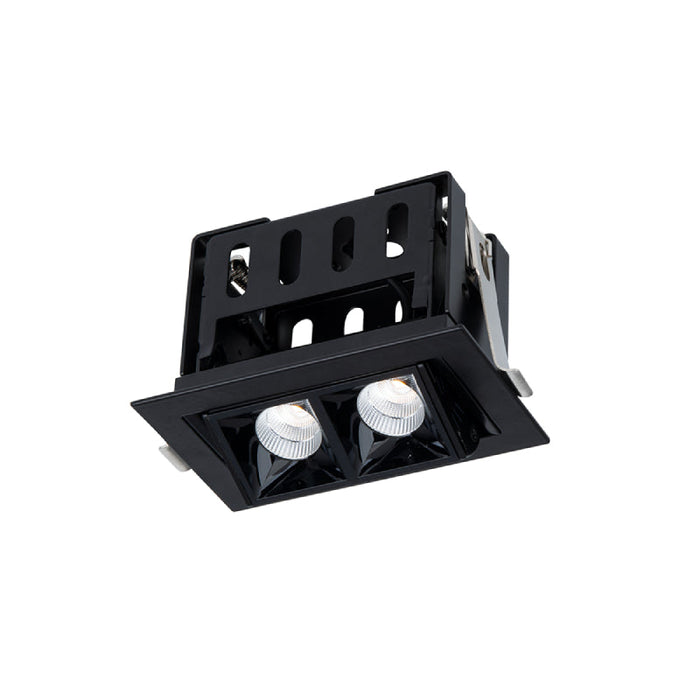 WAC R1GAT02-N Multi Stealth 2 Cell Adjustable Trim, 32° Beam