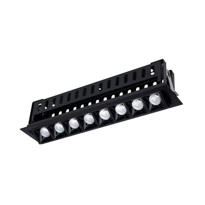 WAC R1GAT08-F Multi Stealth 8 Cell Adjustable Trim, 45° Beam