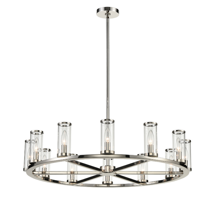 Alora CH309012 Revolve 12-lt 33" Chandelier