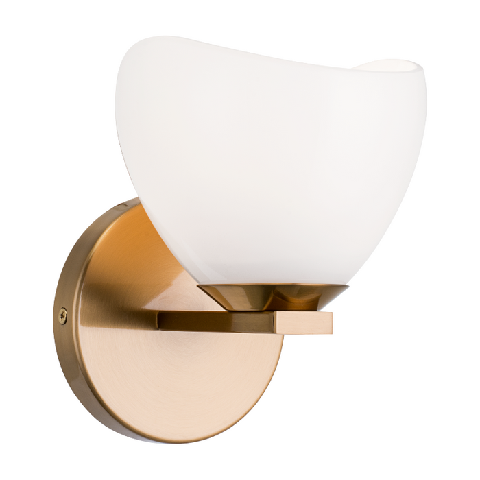Matteo S04201 Uptowne 1-lt 7" Tall Wall Sconce
