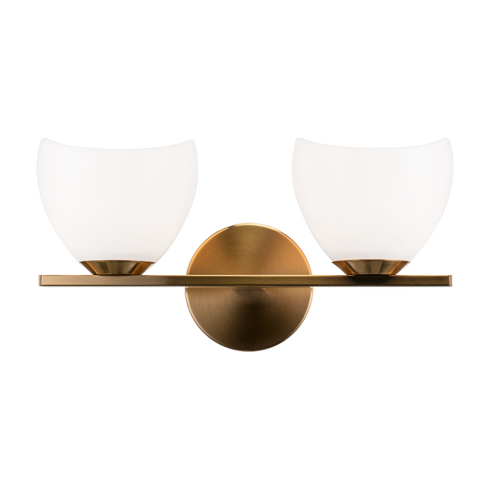 Matteo S04202 Uptowne 2-lt 14" Wall Sconce