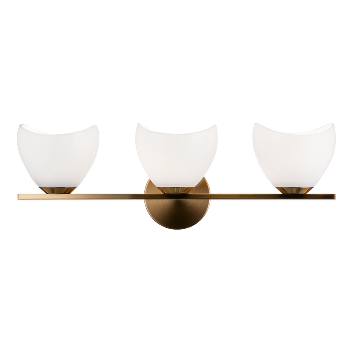 Matteo S04203 Uptowne 3-lt 21" Wall Sconce