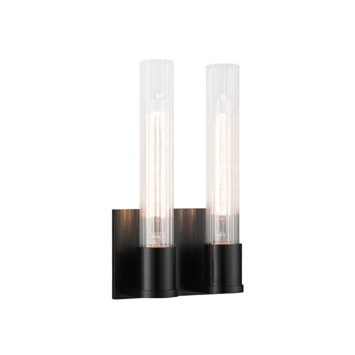 Matteo S08502 Lyndon 2-lt 12" Tall Wall Sconce