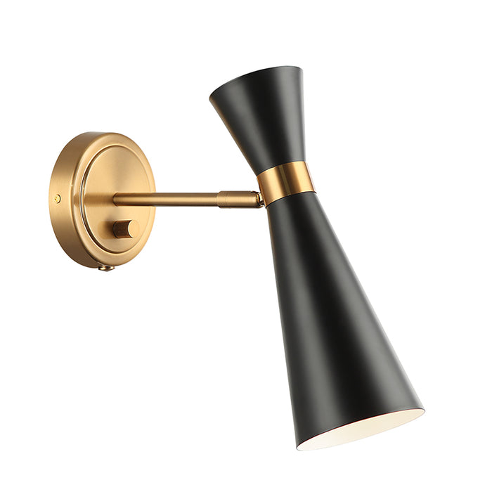 Matteo S09611 Blaze 1-lt 12" Tall Wall Sconce