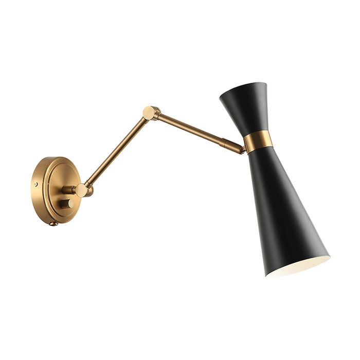 Matteo S09621 Blaze 1-lt 14" Tall Wall Sconce