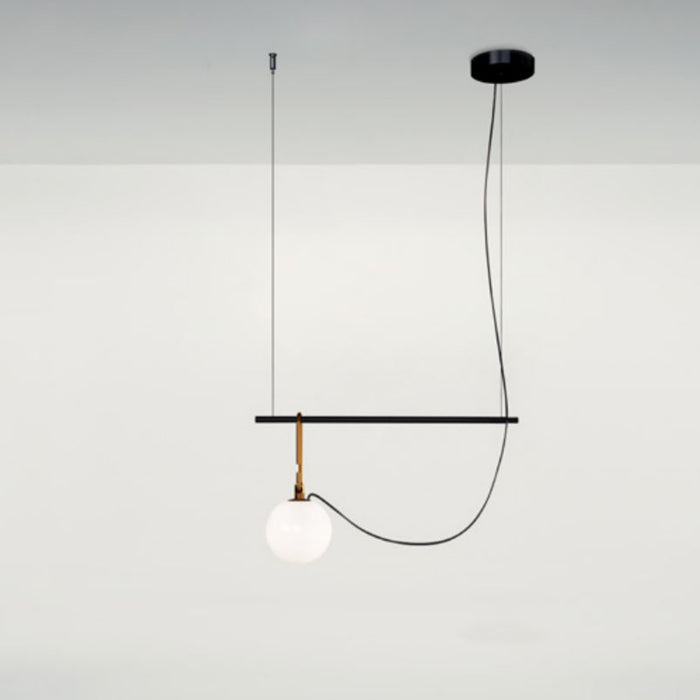 Artemide NH S1 14 1-lt 20" LED Linear Suspension Light