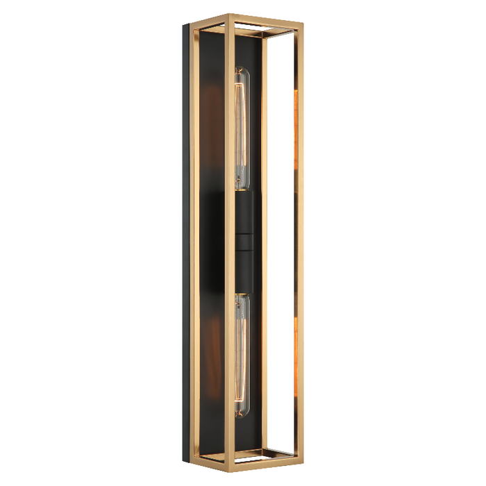 Matteo S15122 Shadowbox 2-lt 22" Tall LED Wall Sconce