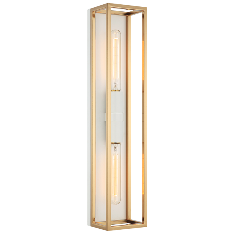 Matteo S15122 Shadowbox 2-lt 22" Tall LED Wall Sconce