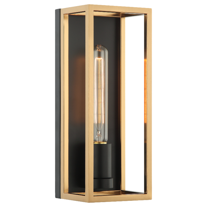 Matteo S15141 Shadowbox 1-lt 12" Tall LED Wall Sconce