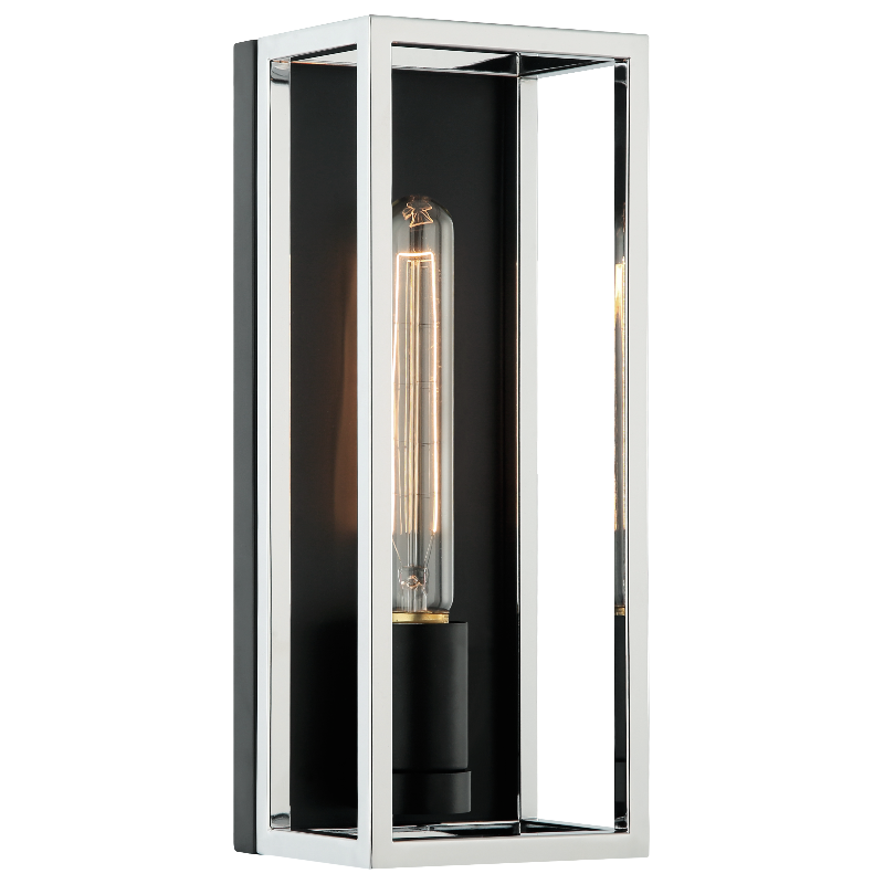 Matteo S15141 Shadowbox 1-lt 12" Tall LED Wall Sconce
