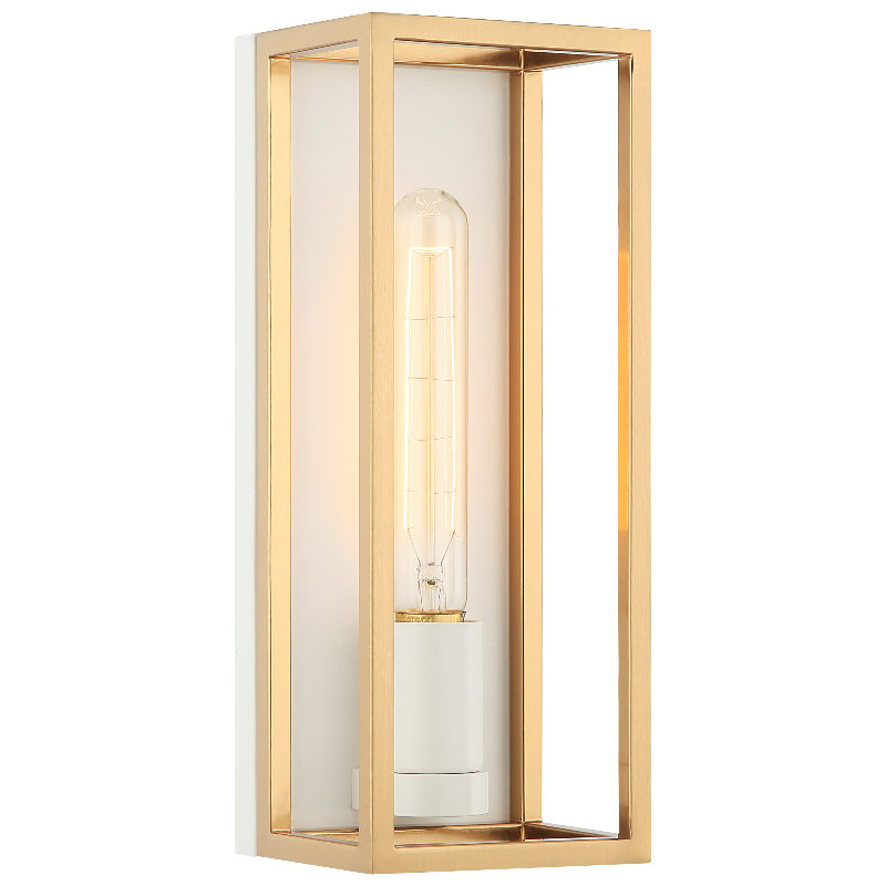 Matteo S15141 Shadowbox 1-lt 12" Tall LED Wall Sconce