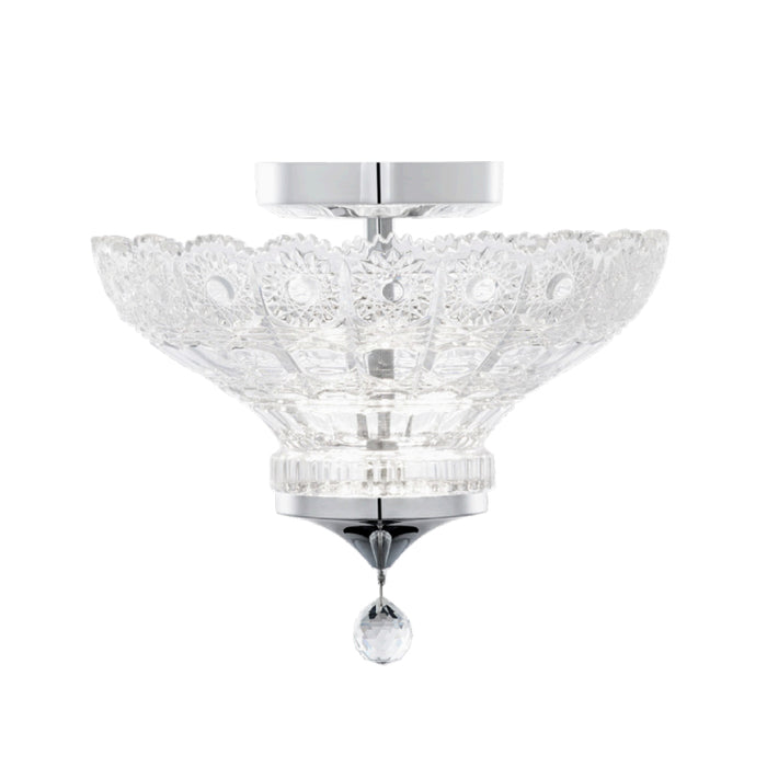 Schonbek S2912 Sterling 1-lt 12" LED Semi-Flush Mount