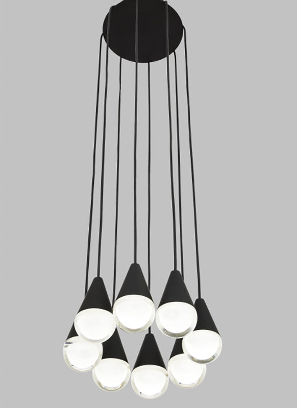 Visual Comfort 700TRSPCPA Cupola 8-lt 11" LED Chandelier