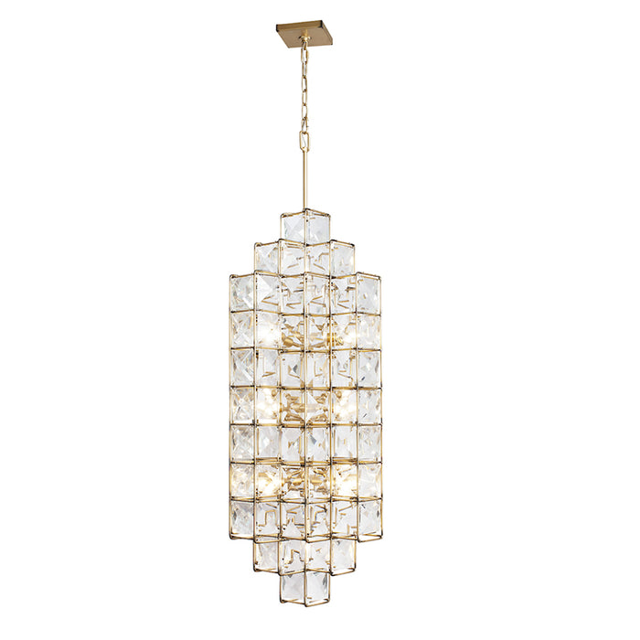 Varaluz 329F14 Cubic 14-lt 19" Foyer Pendant