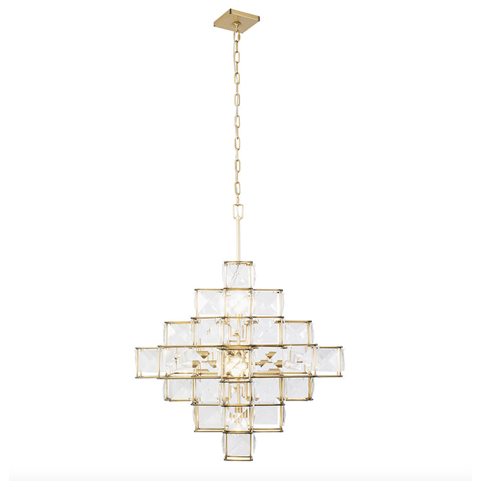 Varaluz 329C06 Cubic 6-lt 26" Chandelier