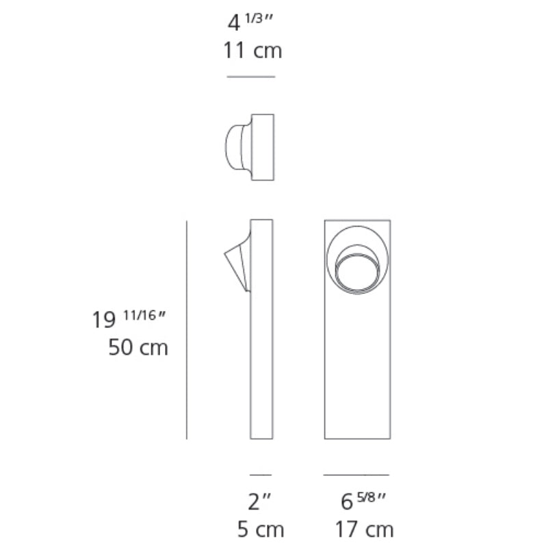 Artemide Ciclope 50 LED Outdoor Floor Lamp